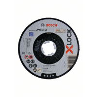 BOSCH Ploché řezné kotouče Expert for Metal systému X-LOCK, 125×2,5×22,23 2608619255