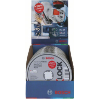 BOSCH Plochý řezný kotouč Standard for Inox systému X-LOCK, 10×125×1×22,23 mm 2608619267