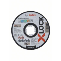 BOSCH Ploché řezné kotouče Multi Material systému X-LOCK, 115×1×22,23 2608619268