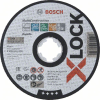 BOSCH Ploché řezné kotouče Multi Material systému X-LOCK, 125×1,6×22,23 2608619270