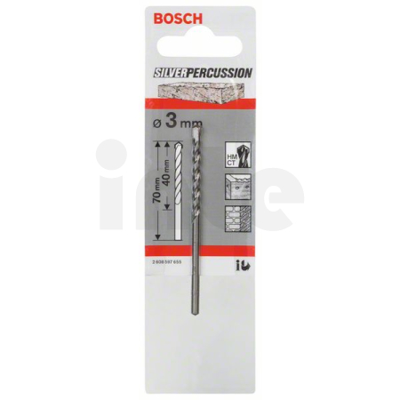BOSCH Vrták do betonu CYL-3 2608597655