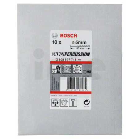 BOSCH Vrták do betonu CYL-3, 10 ks 2608597715
