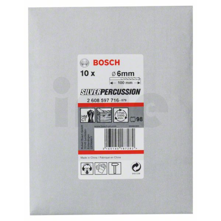 BOSCH Vrták do betonu CYL-3, 10 ks 2608597716