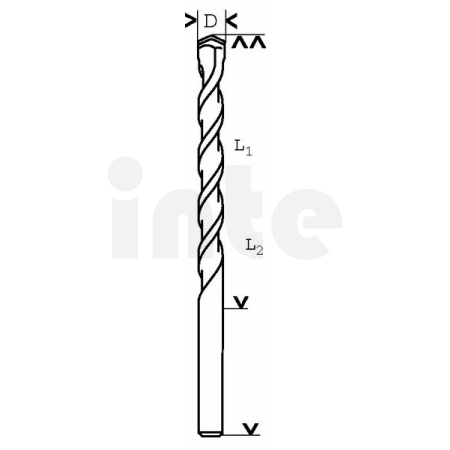 BOSCH Vrták do betonu CYL-3, 10 ks 2608597716