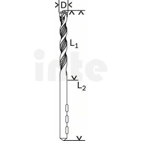 BOSCH Vrták do betonu CYL-5 2608588144