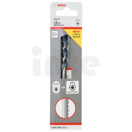 BOSCH Vrták do betonu CYL-5 2608588151
