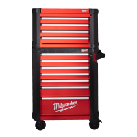 MILWAUKEE SRC30-1 30″ / 78 cm vysokokapacitní dílenská ocelová skříň se 7 zásuvkami 4932478849