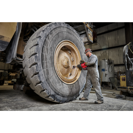 MILWAUKEE M18 ONEFHIWF1D M18 FUEL™ ONE-KEY™ 1″ rázový utahovák D-rukojeť, pojistný kroužek a prodloužené vřeteno 4933471756