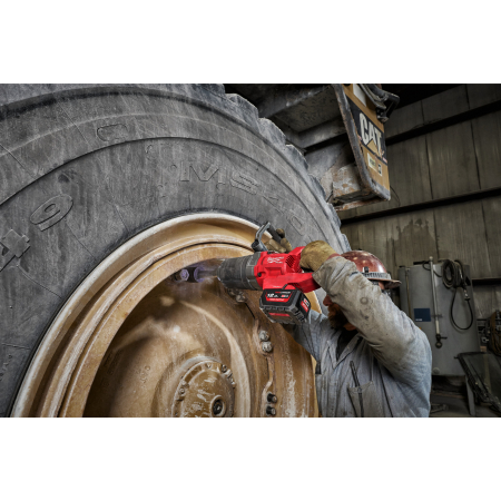 MILWAUKEE M18 ONEFHIWF1D M18 FUEL™ ONE-KEY™ 1″ rázový utahovák D-rukojeť, pojistný kroužek a prodloužené vřeteno 4933471756