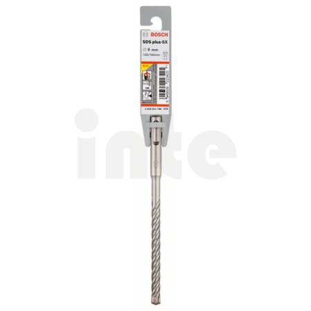 BOSCH - Vrták do kladiv SDS-plus-5X 8 x 100 x 160 mm 2608833789