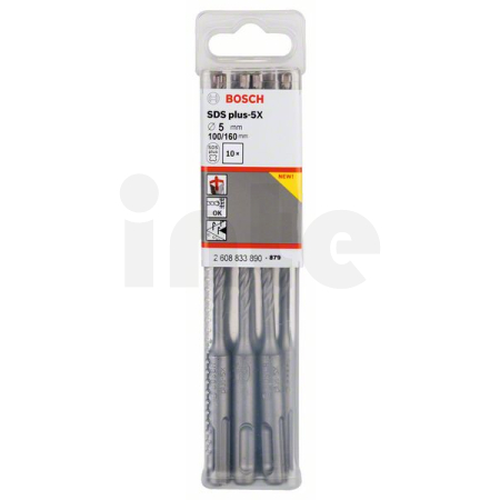 BOSCH Vrták do kladiv SDS plus-5X 2608833890