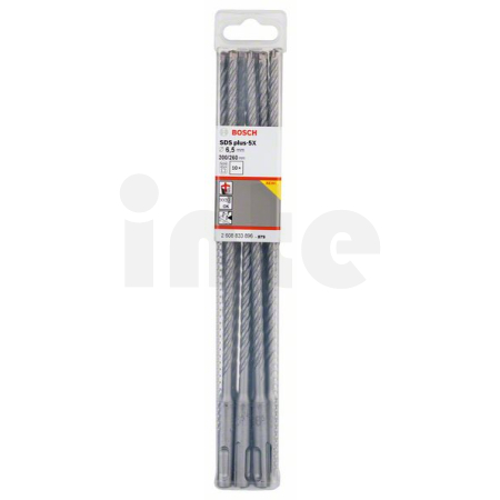 BOSCH Vrták do kladiv SDS plus-5X, 10 ks 2608833896