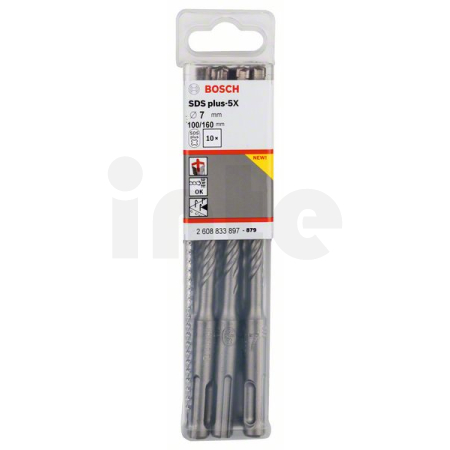 BOSCH Vrták do kladiv SDS plus-5X 2608833897