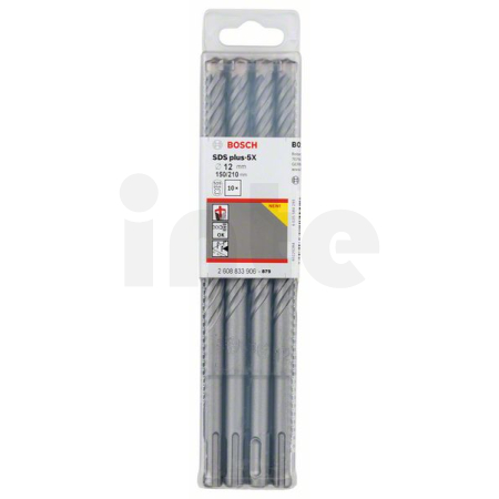 BOSCH Vrták do kladiv SDS plus-5X, 10 ks 2608833906