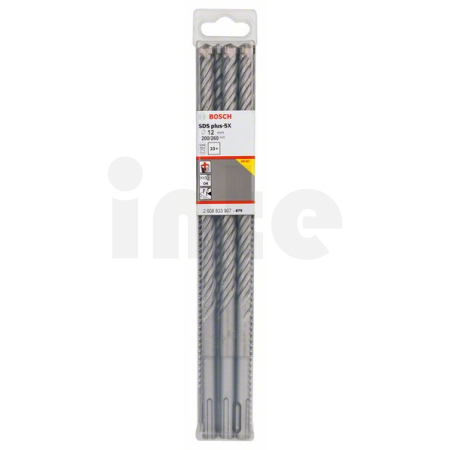 BOSCH Vrták do kladiv SDS plus-5X, 10 ks 2608833907