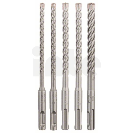 BOSCH 5dílná sada vrtáků do kladiv SDS plus-5X 6/6/8/8/10 mm 2608833911