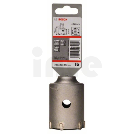 BOSCH Dutá vrtací korunka SDS plus-9 pro šestihranný adaptér 2608550075