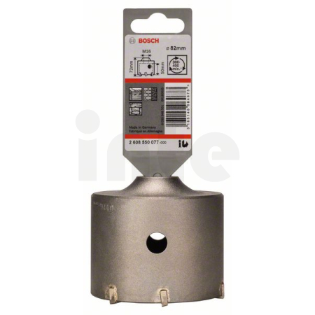 BOSCH Vrtací korunka PRO SDS plus-5 Core Cutter, 82 × 50 × 80 mm 2608550077
