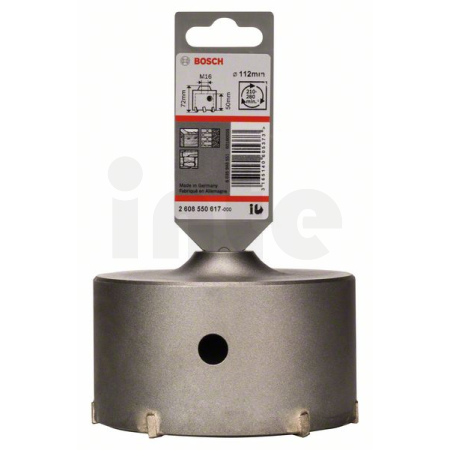 BOSCH Dutá vrtací korunka SDS plus-9 112 mm 2608550617