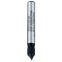 BOSCH Drážkovací fréza tvaru V, 6 mm, D1 6,35 mm, L 9,2 mm, G 48 mm, 90° 2608628445