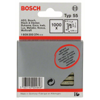 BOSCH Úzká sponka do sponkovačky, typ 55, laminovaná 1609200374