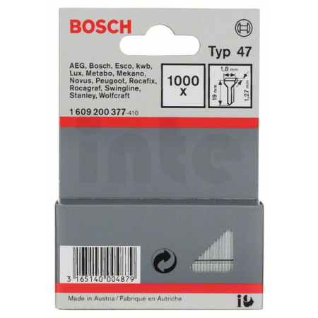 BOSCH Hřebíčky, typ 47 1609200377