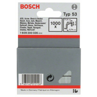 BOSCH Sponky do sponkovačky z tenkého drátu, typ 53 1609200326