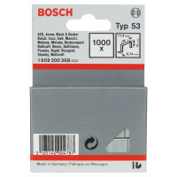 BOSCH Sponky do sponkovačky z tenkého drátu, typ 53 1609200368