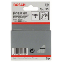 BOSCH Sponky do sponkovačky z tenkého drátu, typ 53 1609200369