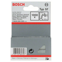 BOSCH Sponky do sponkovačky z plochého drátu, typ 57 2609200230