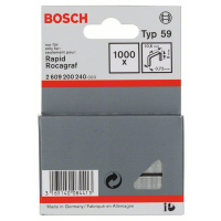 BOSCH Sponky do sponkovačky z tenkého drátu, typ 59 2609200240