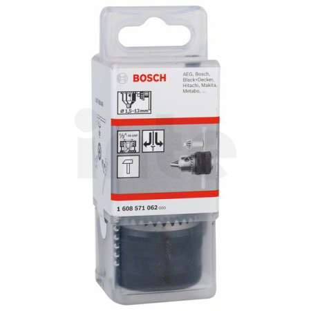 BOSCH Sklíčidla s ozubeným věncem do 13 mm 1608571062