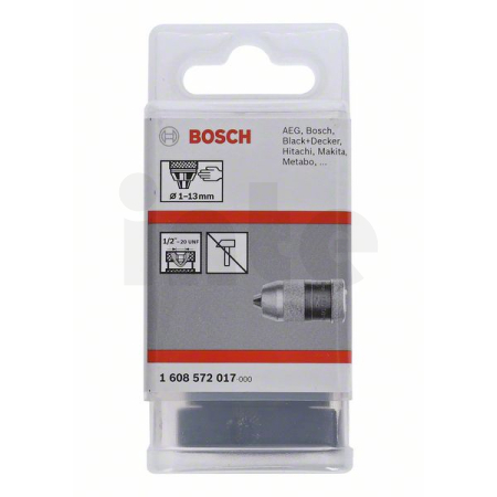 BOSCH Rychloupínací sklíčidla do 13 mm 1608572017