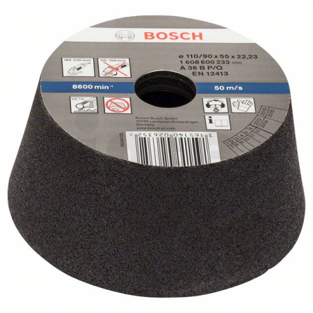 BOSCH Brusný hrnec, kónický - kov/litina 1608600233