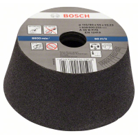 BOSCH Brusný hrnec, kónický - kov/litina 1608600233