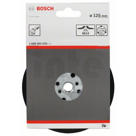 BOSCH Opěrný talíř Standard M14 125 mm 1608601033