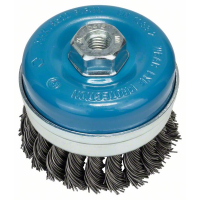 BOSCH Splétaný hrncový kartáč 90 mm, ocel 1608614000