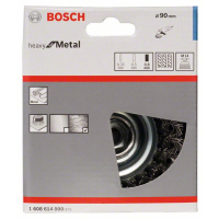 BOSCH Splétaný hrncový kartáč 90 mm, ocel 1608614000