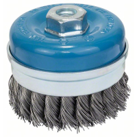 BOSCH Splétaný hrncový kartáč 90 mm, ocel 1608614001