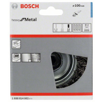 BOSCH Hrncový kartáč, copový, 100 mm, ocel 1608614002