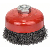 BOSCH Hrncový kartáč, zvlněný drát, 100 mm, ocel 1608614011