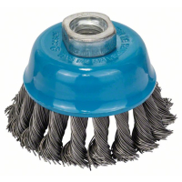 BOSCH Splétaný hrncový kartáč 75 mm, ocel 1608622029