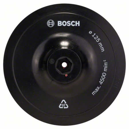 BOSCH Upevňovací deska se suchým zipem 1609200154