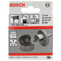 BOSCH Sada děrovek 25–68 mm, 8 kusů 1609200243