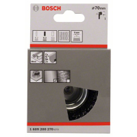 BOSCH Hrnkový kartáč, zvlněný drát, 70×0,3 mm, ocel 1609200270
