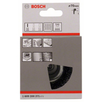 BOSCH Hrnkový kartáč, zvlněný drát, 70×0,2 mm, ocel 1609200271