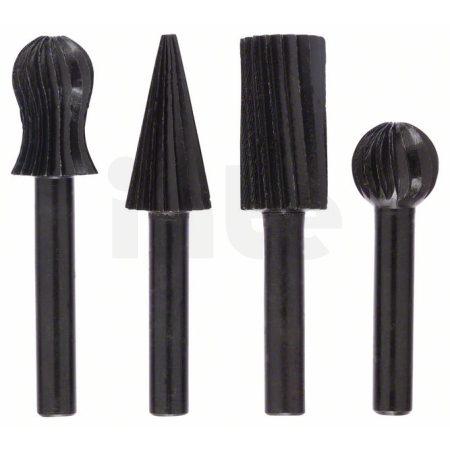 BOSCH Sada ručně vedených fréz 13 mm, 4 kusy 1609200314