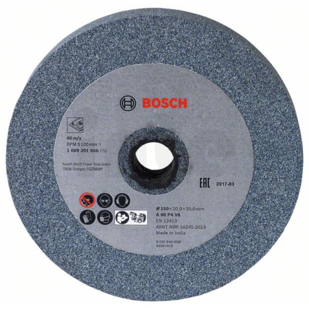 BOSCH Brusný kotouč pro dvoukotoučovou brusku 1609201650