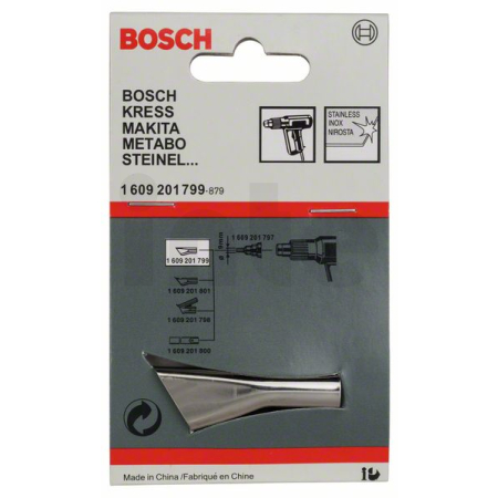 BOSCH Šterbinová tryska 1609201799