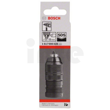 BOSCH Rychloupínací sklíčidlo s adaptérem 1617000328